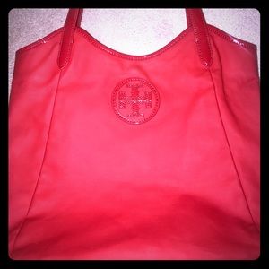 Red Tory Burch Bucket purse